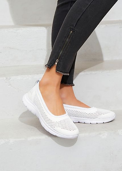 LASCANA Sneaker Ballerinas ultraleichter Slipper, Freizeitschuh zum Reinsch günstig online kaufen