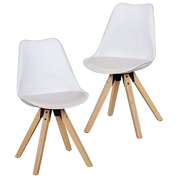 FINEBUY Esszimmerstuhl SuVa5057_1 (Küchenstuhl Gepolstert, Polsterstuhl günstig online kaufen