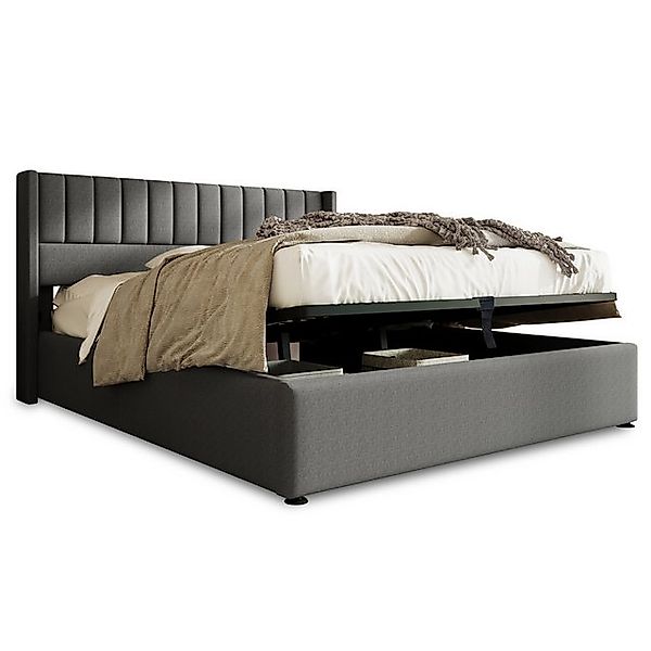 IDEASY Stauraumbett Polsterbett Doppelbett,140*200cm/160*200cm/180*200cm, ( günstig online kaufen