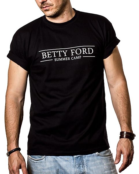 MAKAYA Print-Shirt Sprüche Lustig Betty Ford günstig online kaufen
