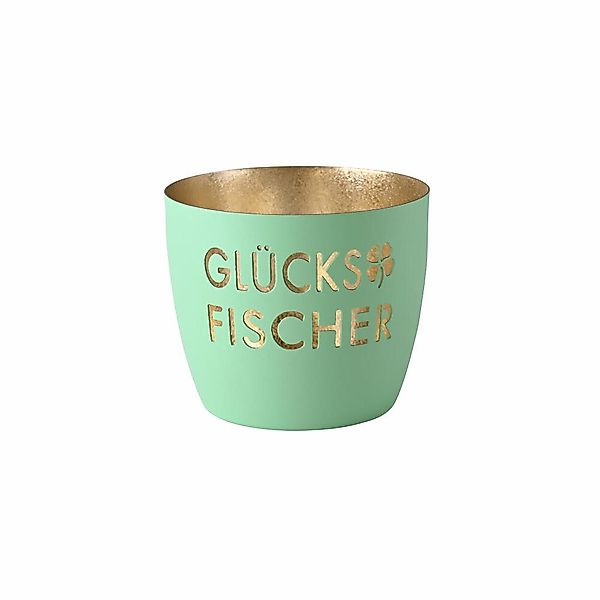 Giftcompany Windlicht Madras Glücksfischer M aqua, günstig online kaufen