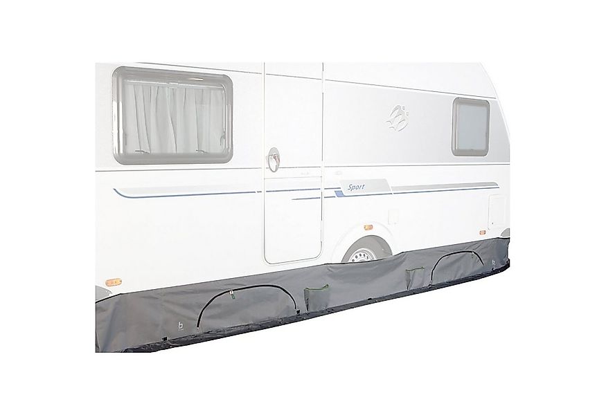 Bo-Camp Hängeregal Bodenschürze Wohnwagenschürze Hänge, Schrank Rad Sonnen günstig online kaufen