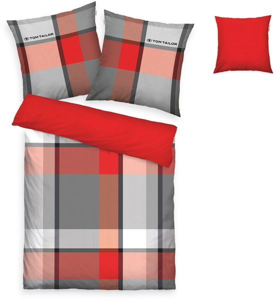TOM TAILOR HOME Bettwäsche "Lenny in Gr. 135x200 oder 155x220 cm" 3 Stk. tl günstig online kaufen