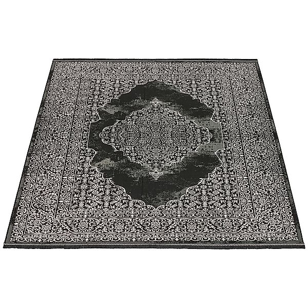 Webteppich Salsa schwarz B/L: ca. 200x290 cm günstig online kaufen