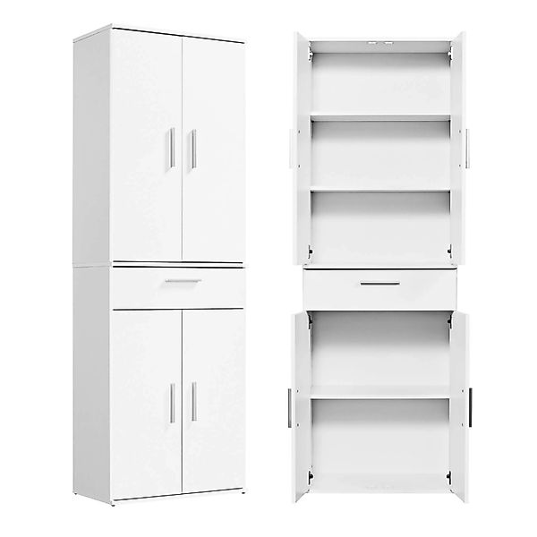 mokebo Mehrzweckschrank Der Praktische (60x180 cm, mit Schublade) Büroschra günstig online kaufen