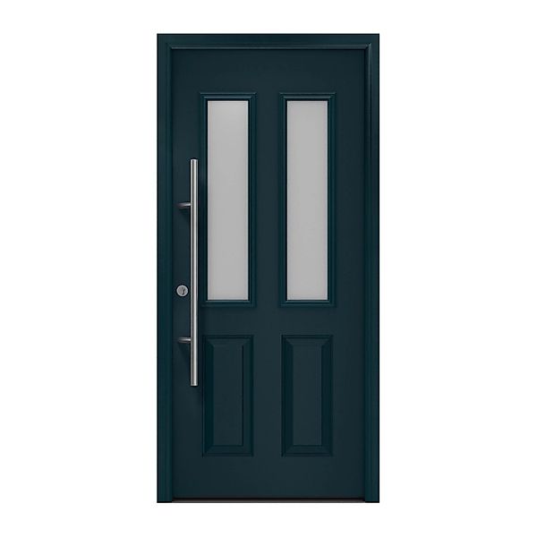 EcoStar Haustür Isopro Secur IPS 410S Anthrazitgrau 110 cm x 210 cm DIN L günstig online kaufen