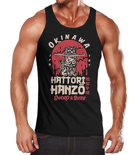 Neverless Tanktop Herren Tank-Top Hattori Hanzo günstig online kaufen