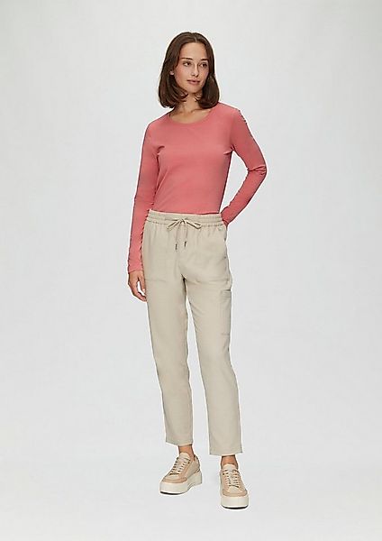 s.Oliver Chinos Hose Weiche Relaxed-Jogpants mit Tapered Leg günstig online kaufen