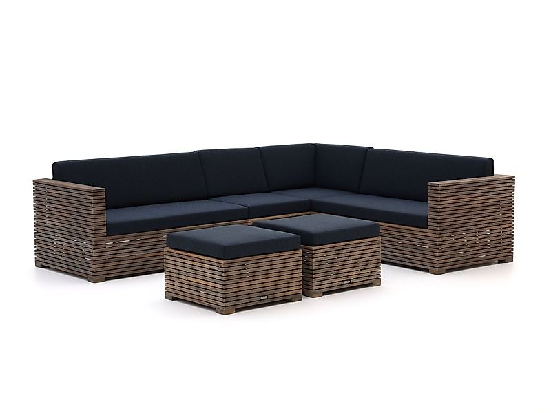 Madison Loungekissenset luxe Sitz 60x60 cm Rücken 60x40 cm 4-teilig günstig online kaufen