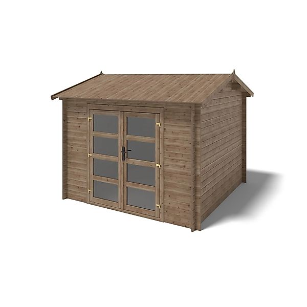 Altanka Gartenhaus   Gerätehaus 9 m2   3x3 m   28 mm   Imprägniert   DOM676 günstig online kaufen