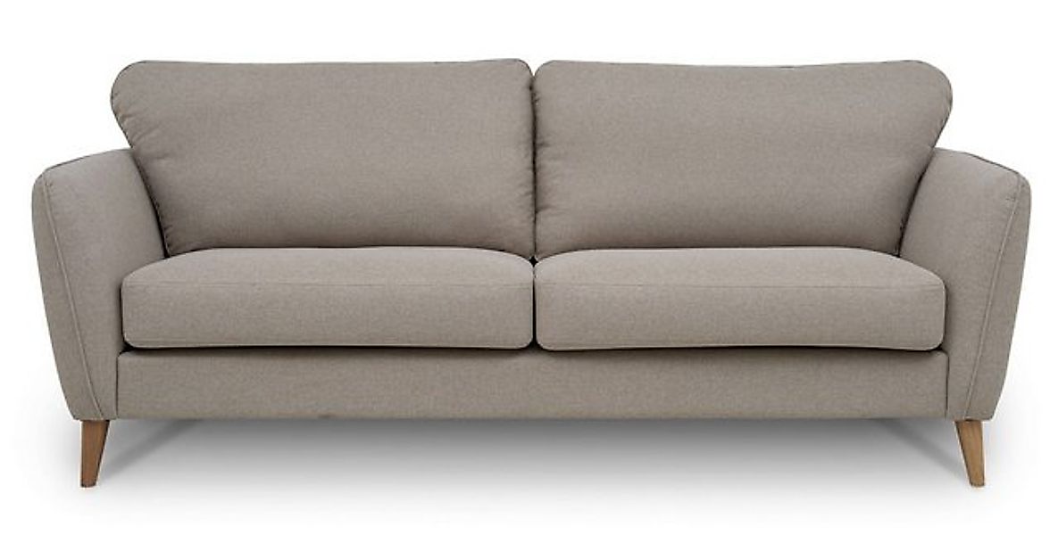 Home affaire 3-Sitzer MARSEILLE Sofa 206 cm, mit Massivholzbeinen aus Eiche günstig online kaufen