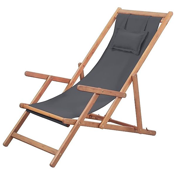 furnicato Klappstuhl Klappbarer Strandstuhl Stoff und günstig online kaufen