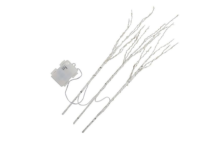 Clanmacy LED-Leuchtzweig LED Lichterzweige 3er Set Dekozweige Timer 50cm mi günstig online kaufen