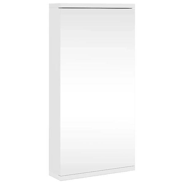 vidaXL Eck-Spiegelschrank Weiß 30x24x60 cm 357977 günstig online kaufen