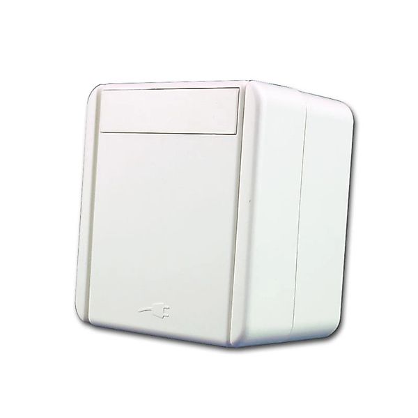 TEM Fontana Schuko Steckdose Weiß 250V16A AP IP44 günstig online kaufen