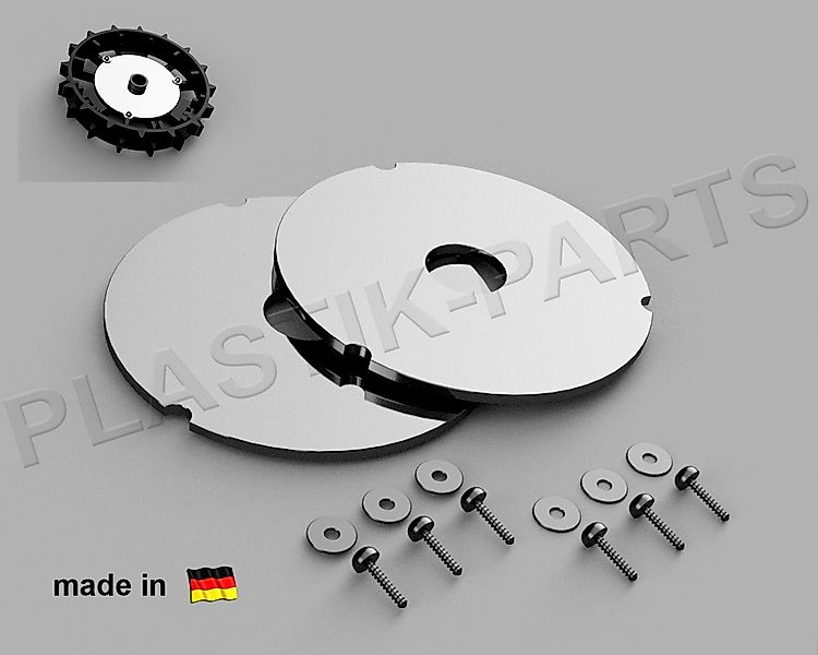 Plastik Parts Rasenmähermesser Radgewichte 2er Set günstig online kaufen