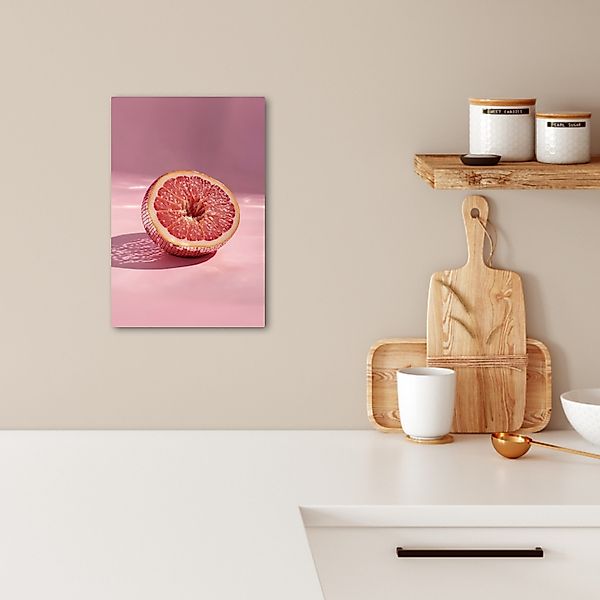 OneMillionCanvasses® Leinwandbild Grapefruit - Rosa - günstig online kaufen