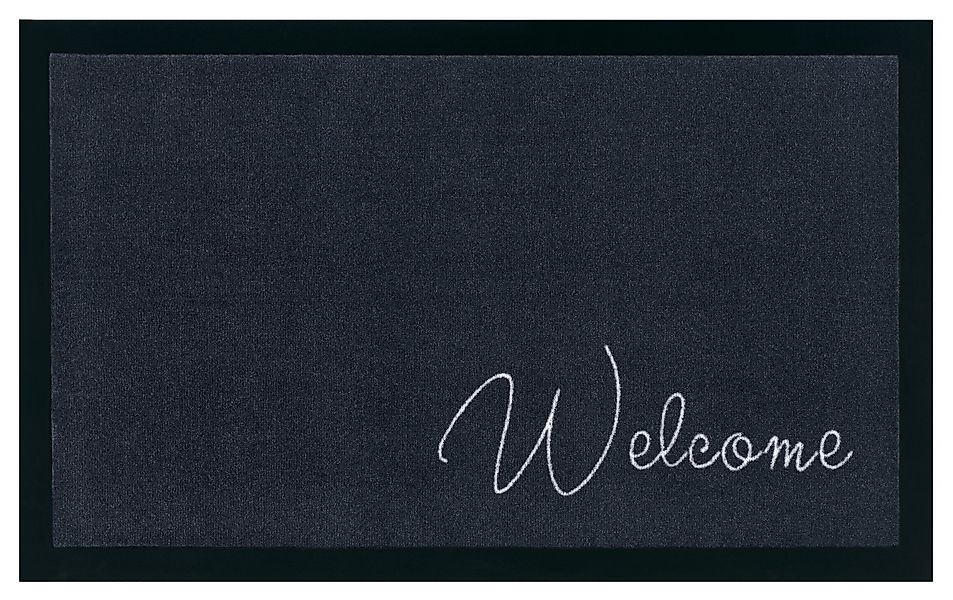 my home Fußmatte Welcome, rechteckig, Höhe: günstig online kaufen