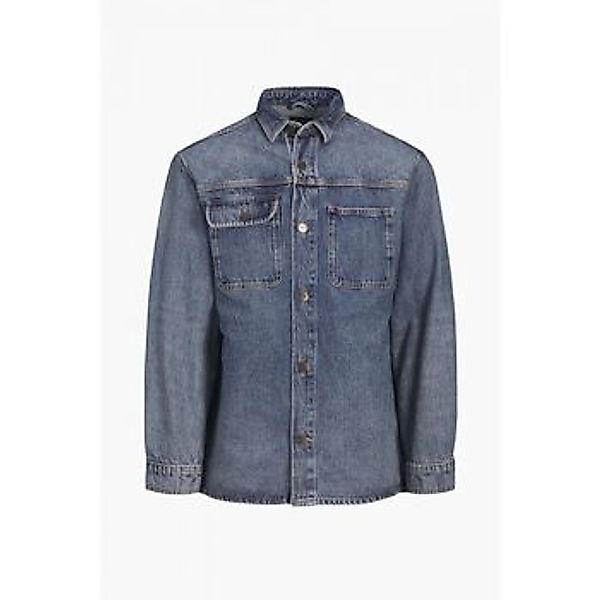 Jack & Jones  Hemdbluse 12252698 SCOTT OVERSHIRT-BLUE DENIM günstig online kaufen