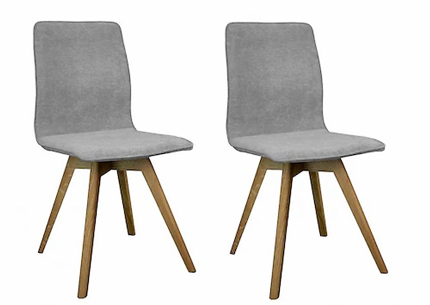 andas Esszimmerstuhl »Rania«, (Set), 2 St., Microfaser, Massivholzgestell, günstig online kaufen