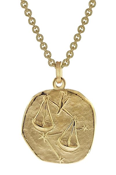 trendor Kette mit Anhänger Waage Sternzeichen günstig online kaufen