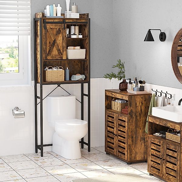VASAGLE Badregal Toilettenregal, Badezimmerregal, Waschmaschinenregal mit günstig online kaufen
