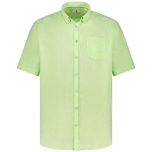 Pfundskerl Freizeithemd aus Leinen Farbe hellgrün Größe: 6XL günstig online kaufen