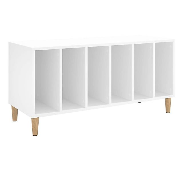 vidaXL Schuhschrank Plattenschrank Weiß 100x38x48 cm Holzwerkstoff (1-St) günstig online kaufen