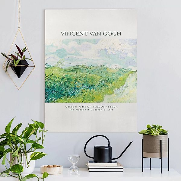 Leinwandbild Van Gogh - Weizenfelder günstig online kaufen