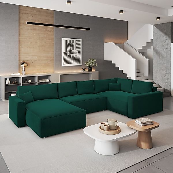 Masseno Ecksofa VELAMI mit Schlaffunktion U-Form, günstig online kaufen