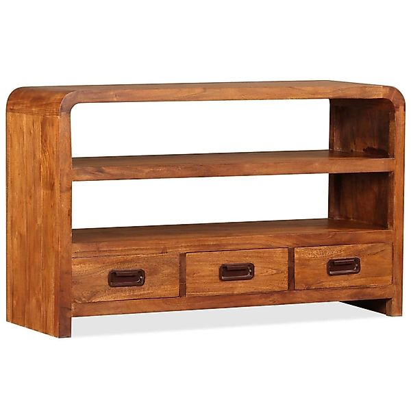 VidaXL TV-Schrank Massivholz Akazie 90x30x55 cm günstig online kaufen