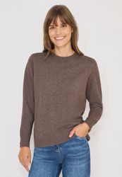 Cecil Strickpullover mit Rundhalsausschnitt günstig online kaufen