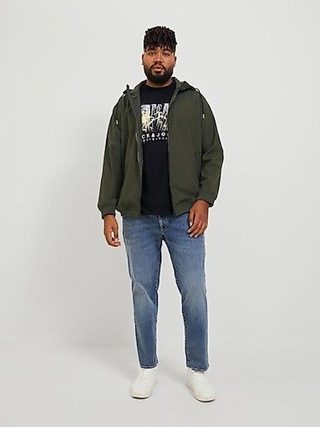Jack & Jones PlusSize Softshelljacke JJEBASIC mit Kapuze und wasserabweisen günstig online kaufen