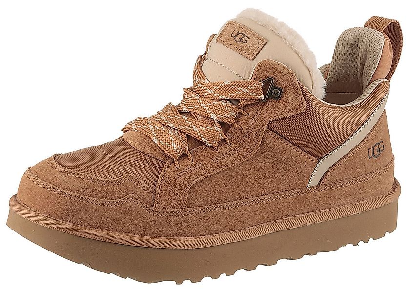 UGG LOWMEL Sneaker Schnürschuh mit gepolstertem Schaftrand günstig online kaufen