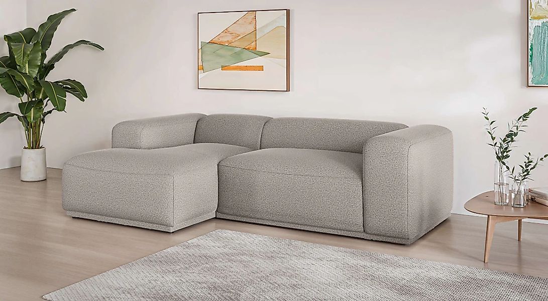 s.Oliver Ecksofa "EMMERIK Designersofa, L-Form mit Wellenfederung, B/T/H: 2 günstig online kaufen
