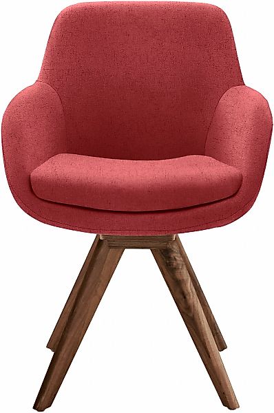 Musterring Esszimmerstuhl "Tavia", (Set), Flachgewebe, Stativgestell Wildnu günstig online kaufen