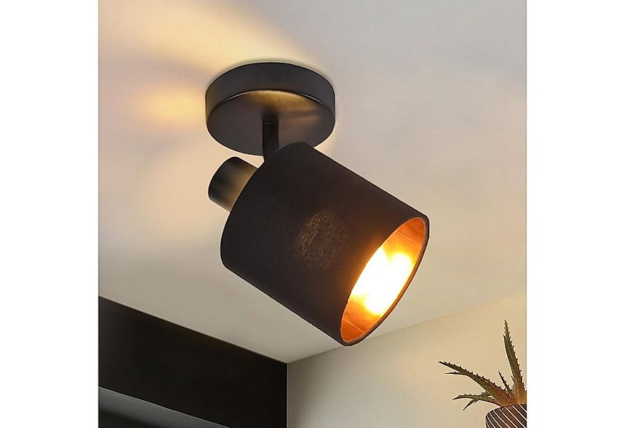 Nettlife Deckenstrahler 1/2/3/4 Flammig Vintage Schwarz E14 Schwenkbar Deck günstig online kaufen