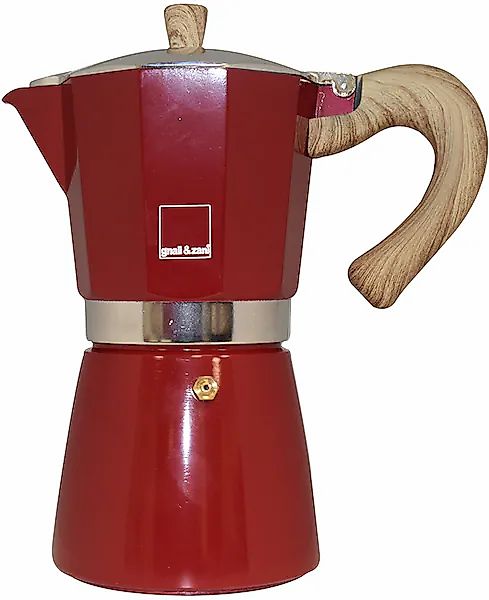 gnali & zani Espressokocher »Venezia«, Aluminium mit Softtouch-Griff in Hol günstig online kaufen