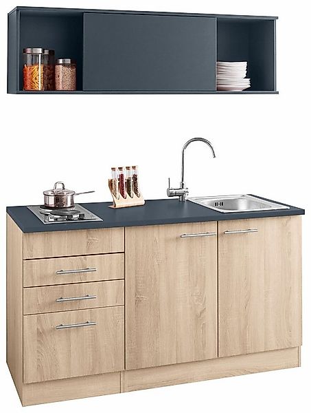 OPTIFIT Pantryküche Mini, Breite 150 cm, mit Kochfeld und Einbau-Spülbecken günstig online kaufen