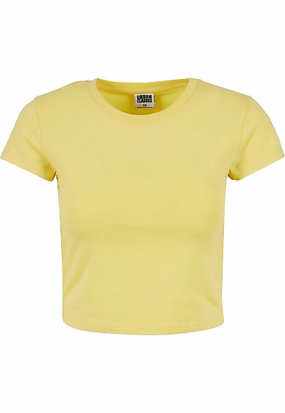 URBAN CLASSICS T-Shirt "Urban Classics Damen Ladies Stretch Jersey Cropped günstig online kaufen