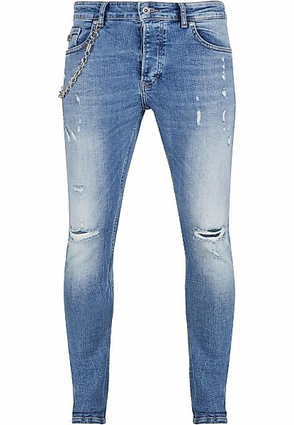 2Y Studios Bequeme Jeans "2Y Studios Herren 2Y Skinny Fit Destroyed Jeans" günstig online kaufen