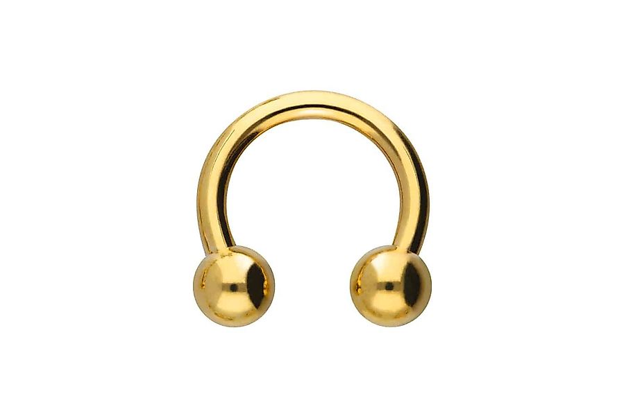 PIERCINGLINE Piercing-Set Titan Hufeisenring mit Innengewinde günstig online kaufen