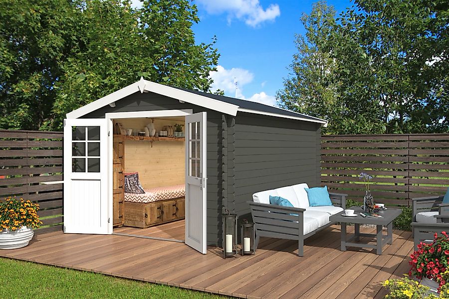 Nordic Holz Gartenhaus "Norah 380" günstig online kaufen