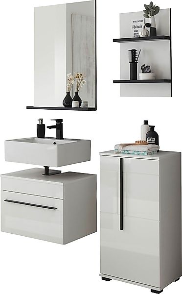 INOSIGN Badmöbel-Set »Cantara, Bad im modernen Design, 4-teiliges Badezimme günstig online kaufen