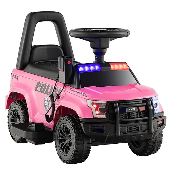 COSTWAY Elektro-Kinderauto 6V Polizei Spielzeugauto, mit günstig online kaufen