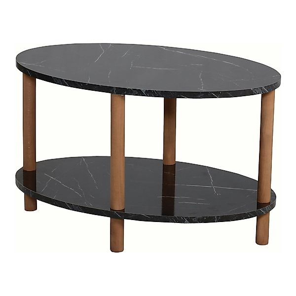 en.casa Couchtisch, »Højreby« oval Beine aus günstig online kaufen