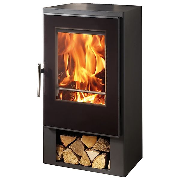 Panadero Andes Kaminofen Stahl Schwarz Metallic 7,5 kW günstig online kaufen
