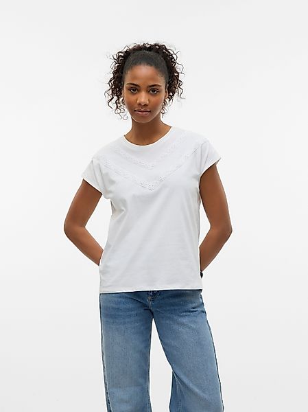 Vero Moda Kurzarmshirt VMPANNA AVA SS günstig online kaufen