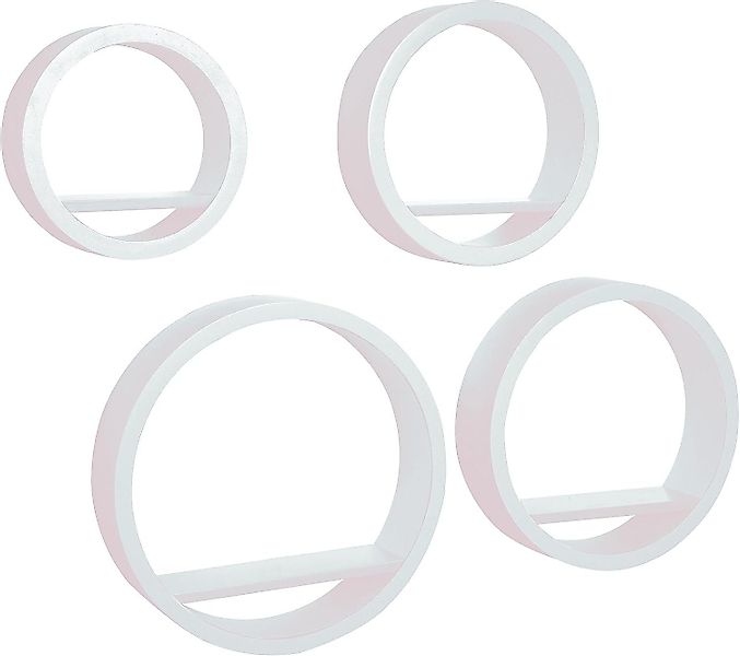 Woltu Wandregal, Schweberegale 4er Set Würfelregale günstig online kaufen