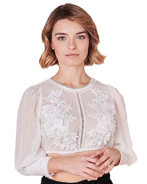 KRÜGER COLLECTION Dirndlbluse 3/4 Arm 'Felia' günstig online kaufen